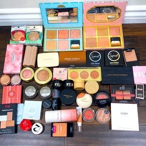 MASSIVE Makeup Cheek Blush Bronzer Highlighter Lot Bundle Sephora Fenty